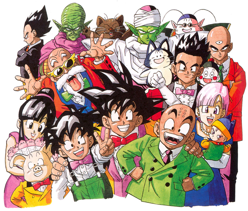 Illustration for article titled The Colorful Art of Dragon Ball